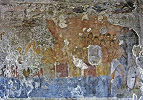 Страдания сорока мучеников Севастийских. Роспись апсиды оратория Сорока мучеников в ц. Санта-Мария-Антиква в Риме. VII в. Фото: М. А. Лидова