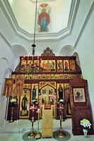 Интерьер церкви свт. Николая Чудотворца. Фотография. 2021 г. Фото: архим. Лазарь (Терещенко)