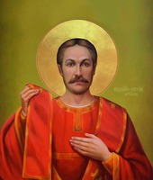 Сщмч. диак. Сергий Астахов. Икона. 10-е гг. XXI в.