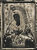 Икона Божией Матери «Умиление» Серафимо-Дивеевская. Фотография. 1903 г.