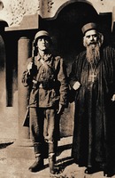 Еп. Жичский Николай (Велимирович) под арестом. Фотография. Между 1941 и 1943 гг.