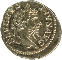 Септимий Север. Серебряный динарий. Аверс. 202–210 гг. (Метрополитен-музей, Нью-Йорк)