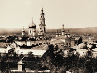 Спасский монастырь в Симбирске. Фотография. Нач. XX в.