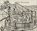 Монастырь Хиландар. Копия XIX в. с гравюры Захарии Орфелина 1779 г.