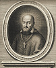 Католический св. Франциск Сальский. Гравюра. 1662 г.