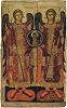 Собор арх. Михаила. Икона. XIV в. (Петрицонский (Бачковский) мон-рь, Болгария)