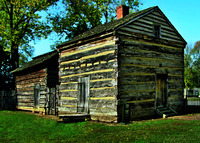 Дом гончара в коммуне "Новая гармонии" Р. Оуэна. Фотография. 2008 г. Фото: Chris Light /Wikipedia Com-mons