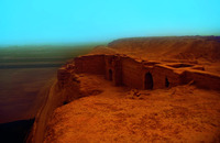 Руины крепости Дура-Европос. Фотография 2011 г. Фото: А. С. Зверев