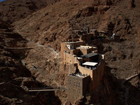 Монастырь Дайр-Мар-Муса-эль-Хабаши близ г. Эн-Набк, Сирия. Фото: Rondo9919/Wikimedia Commons