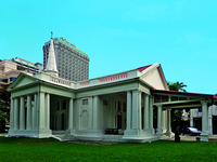 Армянская церковь свт. Григория Просветителя. 1833–1836 гг. Архит. Дж. Д. Колман. 1795–1844 гг. Фотография. 2014 г. Фото: Iloilo Wanderer / Wikimedia Commons