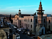 Вид на кафедральный собор Пресв. Девы Марии в Дамаске. 1863 г., перестроен в 1953 г. Фотография. 2010 г. Фото: Dosseman / Wikimedia Commons