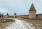 Смоленская крепость. 1595–1602 г. Зодчий Федор Конь. Фотография. 2020 г. Фото А. В. Слезкин