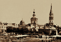 Спасские ворота монастыря. Фотография. Нач. XX в.