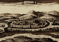 Вид Кошице. Гравюра Дж. Де Росси. 1683 г.