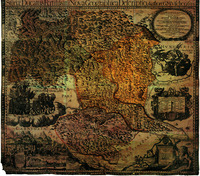 Карта Штирии Г. М. Вишера. 1678 г.