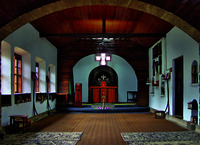 Интерьер церкви мон-ря Курисумала-Ашрам близ Тируваллы, штат Керала, Ин-дия Фото: kurisumalaashram.in