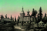 Предтеченский скит. Фотография. Нач. XX в.