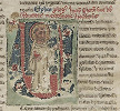 Иоахим Флорский. Миниатюра из рукописи. XV в. (Vat. Chig. A.VIII.231. Fol. 1v)