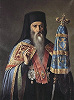Софроний (Миклеску), митр. Молдавский. Портрет. Худож. Н. Григореску. 1858 г. (Мон-рь Агапия, Румыния)