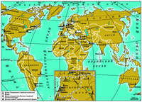 Сирийская яковитская Церковь. Карта