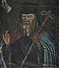 Свт. Софроний (Кристалевский), еп. Иркутский. Портрет. Кон. XVIII – нач. XIX вв. (Знаменский собор в Иркутске)
