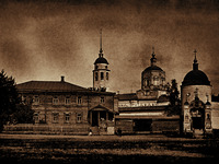 Солотчинский мон-рь. Фотография. Нач. ХХ в.