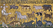Сотворение животных. Сотворения мира. Мозаика купола собора Сан-Марко в Венеции. XIII в. Фото: архив Р. Новикова
