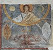 Сотворение мира. Роспись ц. Сан-Джованни-а-порта-Латина в Риме. 2-я пол. XII в. Фото: И. А. Орецкая