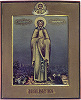 Прп. Стефан Махрищский. Икона. Ок. 1896–1897 гг. Иконописец И. С. Чириков (ГМИР)