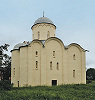 Успенский собор Успенского мон-ря в Старой Ладоге. Сер.— 3-я четв. XII в. Фотография. 2013 г. Фото: В. Е. Сусленков