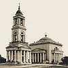 Собор блгв. кн. Александра Невского в Саратове. 1814–1828 гг. Снесен в 1932 г. Фотография. Нач. ХХ в.