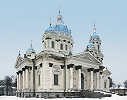 Кафедральный собор в честь Преображения Господня в Сумах. 1776–1788, 1882–1892 гг. Фотография. 2016 г. Фото: Н. А. Мерзлютина