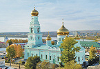 Кафедральный собор в честь Казанской иконы Божией Матери в Сызрани. 1866–1872 гг. Фотография. Нач. 20-х гг. XXI в. Фото: kazansky-syzran.ru