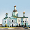 Кафедральный собор в честь Покрова Пресв. Богородицы в Ахтырке. 1753–1768 гг. Фотография. 2013 г. Фото: Denis Vitchenko / Wikimedia Commons