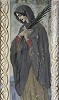 Мц. Татиана. Роспись ц. вмч. Георгия Победоносца в Абастумани. 1900–1903 гг. Худож. М. В. Нестеров Фото: В. А. Заварицкая