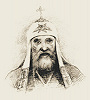 Свт. Тихон (Беллавин), патриарх Московский и всея России. Рис. В. В. Богдановича. 1917 г. (РГБ ОР. Ф. 257. № 10. Л. 2)