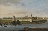 Вид Успенского монастыря. Акварель Д. И. Иванова. 1809 г. (РНБ ОСРК. F.IV.204/1. Л. 34. Ил. 16)