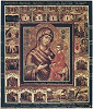Тихвинская икона Божией Матери, с 20 клеймами. Нач. XIX в. (ГРМ) Фото: © Русский музей, Санкт-Петербург