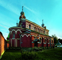 Церковь во имя свт. Иоанна Златоуста. 1860–1872 гг. Архит. А. М. Горностаев. Фотография. 2020 г. Фото: А. В. Слезкин