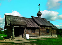 Церковь вмч. Димитрия Солунского в Староладожской крепости. До 1646 г., поновлена в 1731 г., перестроена в 1901 г. Фотография. 2020 г. Фото: А. С. Зверев