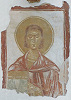 Мч. Савва Стратилат. Роспись диаконника ц. вмч. Георгия. 80–90-е гг. XII в. © Староладожский историко-архитектурный и археологический музей-заповедник Фото: Ф. А. Зверев