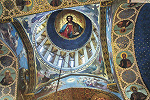 Христос Пантократор. Роспись купола. 1851–1855 гг. Мастер кн. Г. Г. Гагарин Фото: В. А. Заварицкая