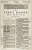 Начало кн. Бытие. Лист из кн.: The Holy Bible. King James Version. L., 1611