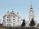 Кафедральный Всехсвятский собор в Туле. 1773–1825 гг. Фотография. 2023 г. Фото: Т. А. Зверев