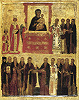 Торжество Православия. Икона. Ок. 1400 г. (Британский музей, Лондон)