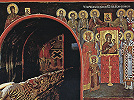 Торжество Православия. Роспись кафоликона мон-ря Ставроникита на Афоне. 1545/46 г. Мастер мон. Феофан Критский