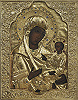 Тихвинская икона Божией Матери. До 1685 г. (кафедральный собор во имя свт. Николая Чудотворца, Казань)