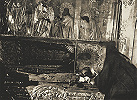 Вскрытие мощей прп. Сергия Радонежского. Фотография. 1919 г. (ГЦМСИР)