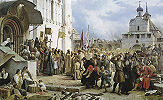Осада Троице-Сергиевой лавры. 1891 г. Худож. В. П. Верещагин (ГРМ) Фото: © Русский музей, Санкт-Петербург