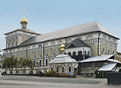 Трапезная палата с церковью прп. Сергия Радонежского. 1686–1692 гг. Фотография. 2022 г. Фото: А. С. Зверев